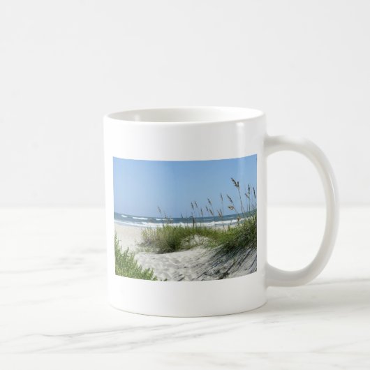 Weg zur Meer-Ocracoke Insel Kaffeetasse (Rechts)
