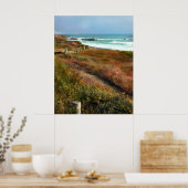 Weg zur Meeresküste Poster (Küche)