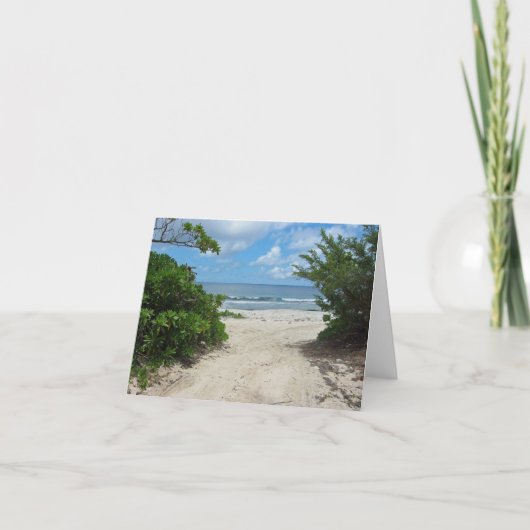 Weg zur pazifischen Anmerkungs-Karte Karte (Vorderseite)