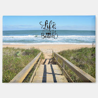 Weg zur Strandpostkarte