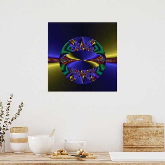 Weg zur Unendlichkeit Poster (Küche)