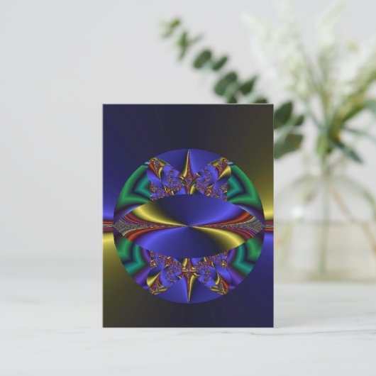 Weg zur Unendlichkeit Postkarte (Stehend Vorderseite)