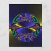 Weg zur Unendlichkeit Postkarte (Vorderseite)