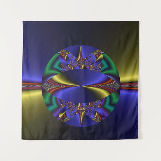 Weg zur Unendlichkeit Wandteppich (Vorderseite)