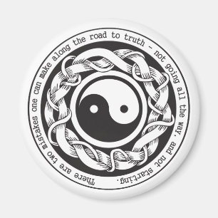 Weg zur Wahrheit Yin Yang Magnet