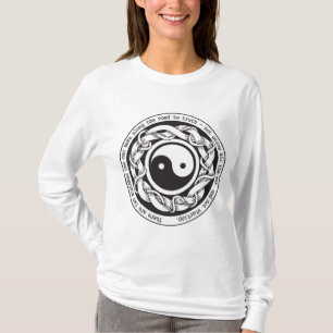 Weg zur Wahrheit Yin Yang T-Shirt