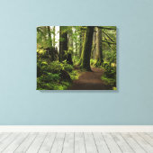 Weg zwischen Giganten Leinwanddruck (Insitu (Holzboden))