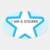 wegbawrgawe ovaler aufkleber (Vorderseite)