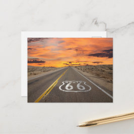 Wegbeschreibung 66 Postkarte