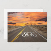 Wegbeschreibung 66 Postkarte (Vorne/Hinten)