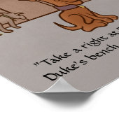 Wegbeschreibung des Dog Park Value Poster (Ecke)