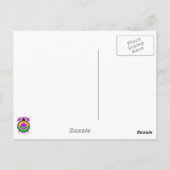 Wegbeschreibung Postkarte (Rückseite)