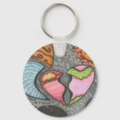 Wege des Herzens Schlüsselanhänger (Rückseite)