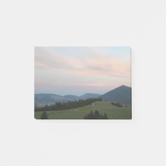 Wege durch die Berge Post-it Klebezettel (Vorderseite)