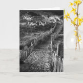 Wege - Vatertag schöne Kunst - Eishockey Karte (Gelbe Blume)