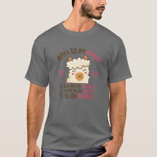 Wege zu den Valentin-Heart-Tagespaaren in der Lieb T-Shirt