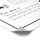 Wege zum Umgang mit Blockdrucken des Autors Poster (Ecke)