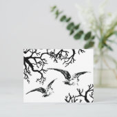 wegen des Anfalls in volo tra i rami Postkarte (Stehend Vorderseite)