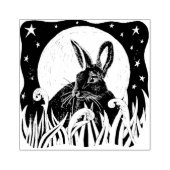 Wegen des Mondes, Kaninchen Gummistempel (Prägung)