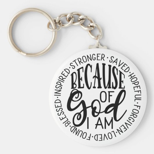 Wegen des Schlüsselanhängers Gottes Schlüsselanhänger (Vorne)