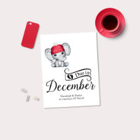 Wegen Dezember Little Peanut Baby Elephant