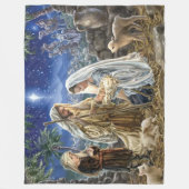 WEGEN in einem MANGER Fleece Blanket (Vorderseite)