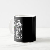 Wegen Inflation Lustiger Neujahr 2026 Tee Männer F Kaffeetasse (Vorderseite Links)