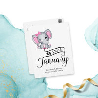 Wegen Januar Little Peanut Baby Girl Elephant