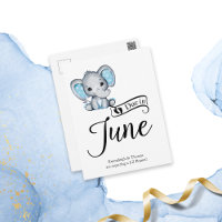 Wegen Juni Little Peanut Baby Boy Elephant