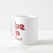 Wegen März Tasse (Vorderseite Links)