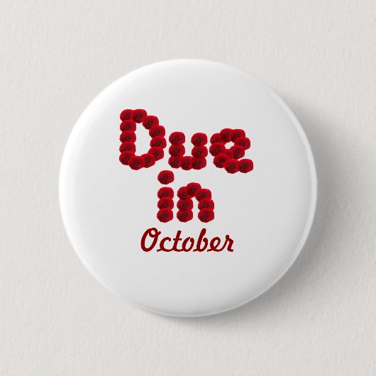 Wegen Oktober Button (Vorderseite)