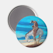 Wegende Magnet (Vorderseite/Rückseite)