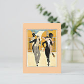 Wegener - Ein elegantes Paar der 1920er Postkarte (Stehend Vorderseite)