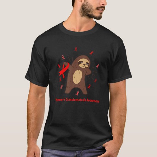 Wegener's granomatosis Awareness Polyangiitis T-Shirt (Vorderseite)