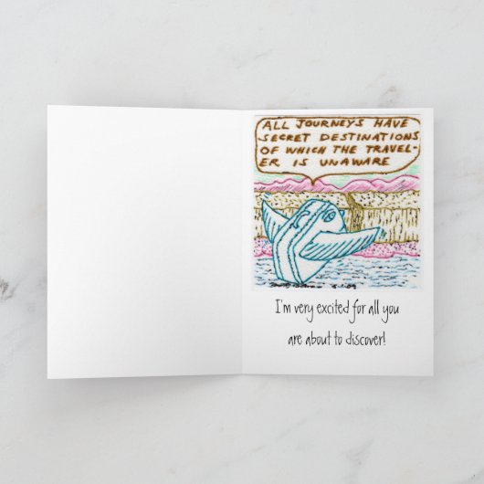 Wegfahren Karte (Innenseite)