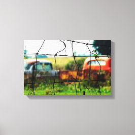 Wegfahren Leinwanddruck