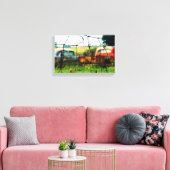 Wegfahren Leinwanddruck (Insitu (Wohnzimmer))