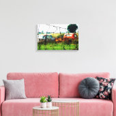 Wegfahren Leinwanddruck (Insitu (Wohnzimmer))