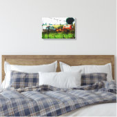 Wegfahren Leinwanddruck (Insitu (Schlafzimmer))