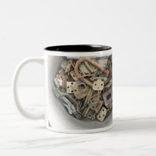 Wegfahren Zweifarbige Tasse