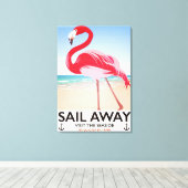 Wegfahrplakat Leinwanddruck (Insitu (Holzboden))