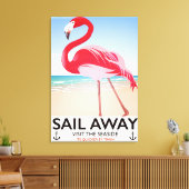 Wegfahrplakat Leinwanddruck (Insitu (Wohnzimmer))