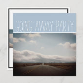 Wegfahrt zum Party Save The Date (Vorne/Hinten)