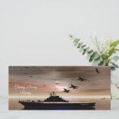 Weggehen der Party Einladung (Stehend Vorderseite)