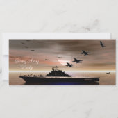 Weggehen der Party Einladung (Vorderseite)