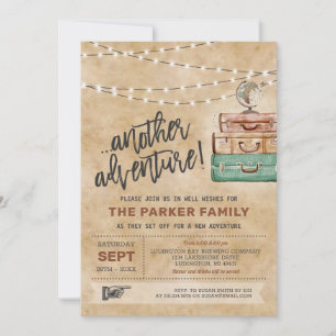 Weggehen der Party Einladung