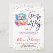 Weggehen des Party Einladung (Vorderseite)