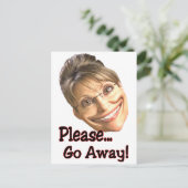 weggehen postkarte (Stehend Vorderseite)