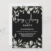 Weggehen von Party Einladungen (Vorderseite)
