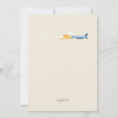 Weggehen von Trunk-Party Einladungen (Rückseite)